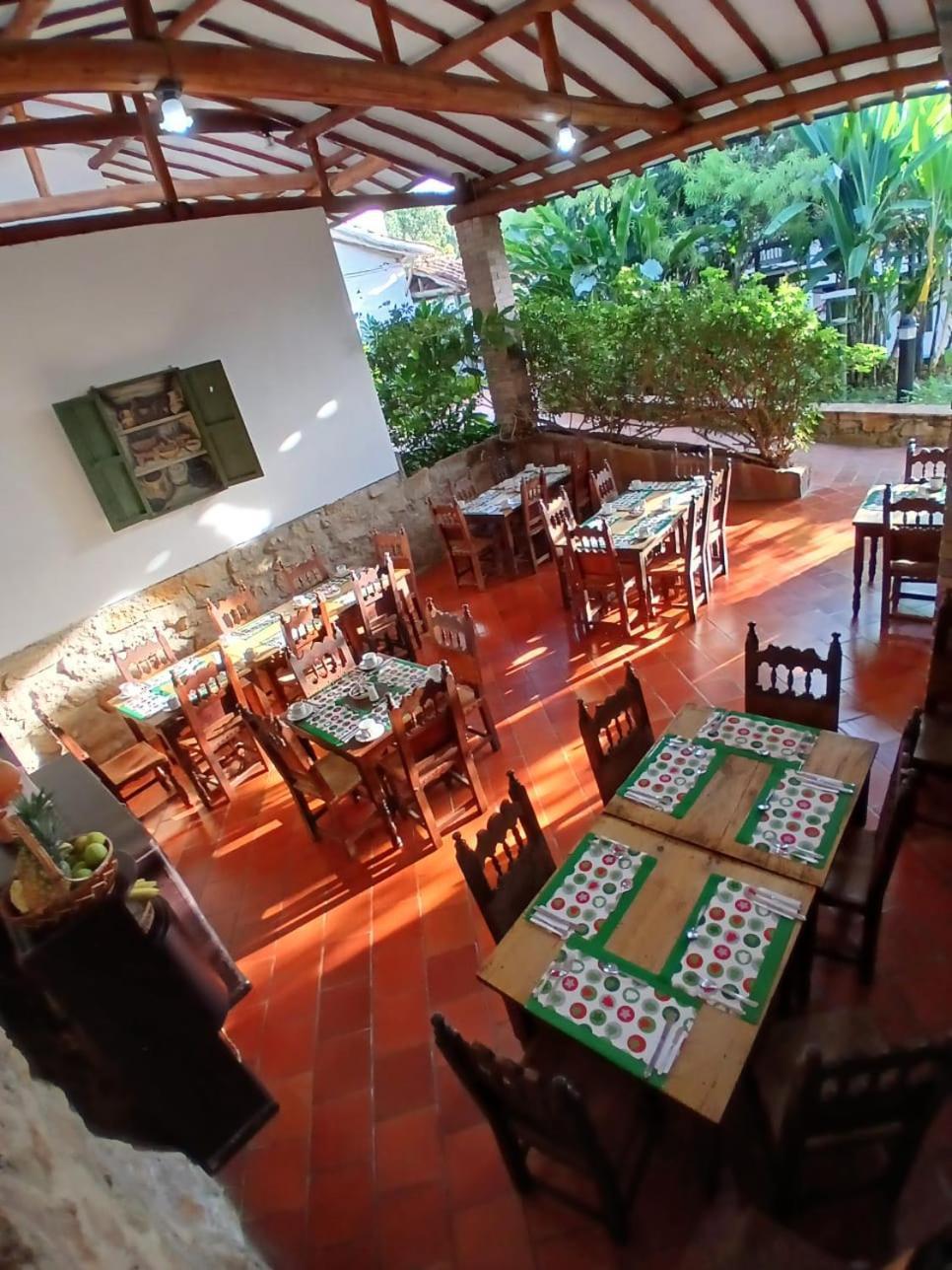 Hotel Mision Santa Barbara Rnt 4799 Barichara Exterior photo