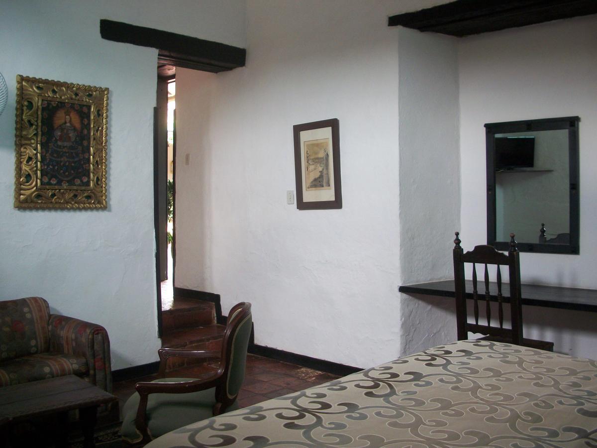 Hotel Mision Santa Barbara Rnt 4799 Barichara Exterior photo